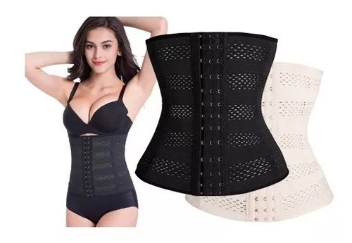 Faja Modeladora Reductora De Cintura Abdomen Elastica Corset