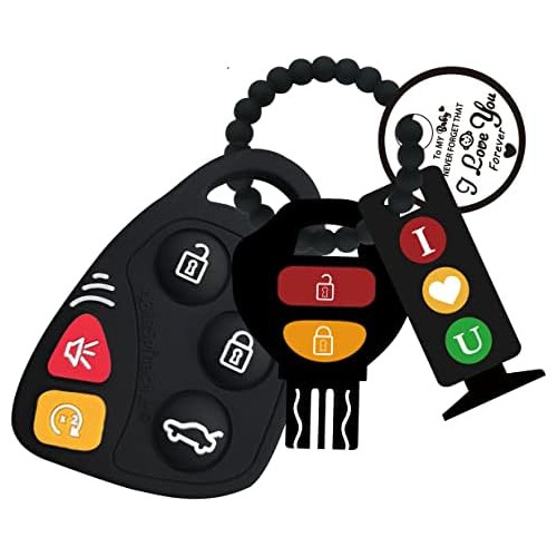 Car Keys Teething Toys Combo Set,traffic Light Keys Tee...
