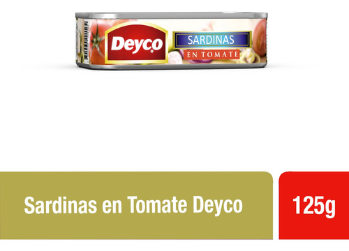 Sardinas En Tomate Deyco 125g