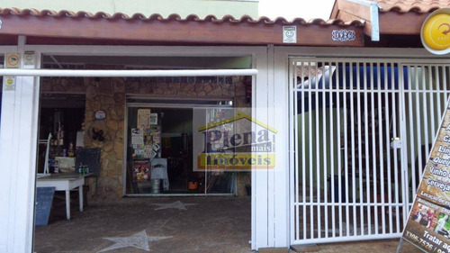 Imagem 2 de 19 de Salão À Venda E Locação Com 3 Vagas, Churrasqueira E Piscina - Jardim Macarenko- Sumaré/sp - Sl0311