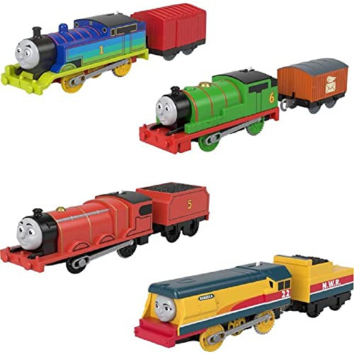 Set De Motores De Tren  , Percy, James Y Rebecca, Conju...