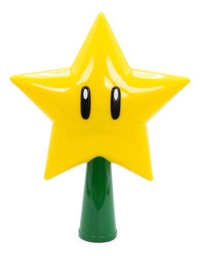 Tree Topper Mario Super Star Gen 2 Plug In Light Up Christm.