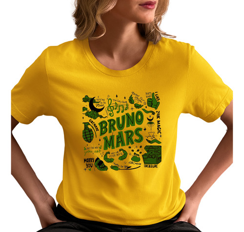 Blusa Show Bruno Mars Brasil Turnê Envio Rápido Promoção Hj