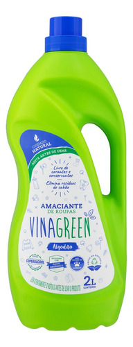 Vinagreen fragrância algodão em frasco 2L