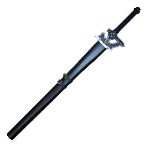 Espada Elucidator Negra Sao Sword Art Online Funda Madera