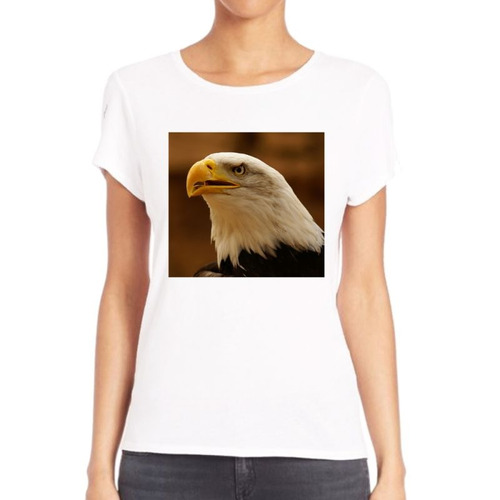 Remera De Mujer Aguila Libertad Aves Pajaros Alas Plumas M2