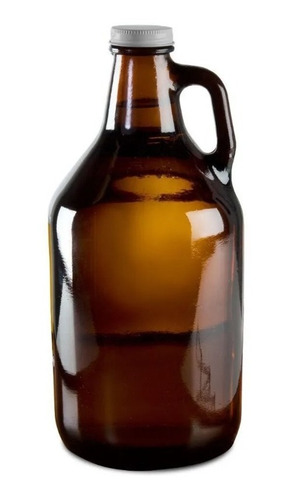 Botellon Growler Cerveza 1,9 Litros Con Tapa Ambar D+m Bazar