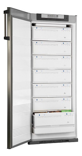 Freezer vertical Koh-i-noor GSA-2694/7 acero 250L 220V
