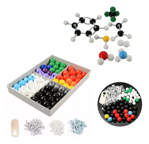 Kit De Estructura Química De Modelo Molecular De 240 Piezas