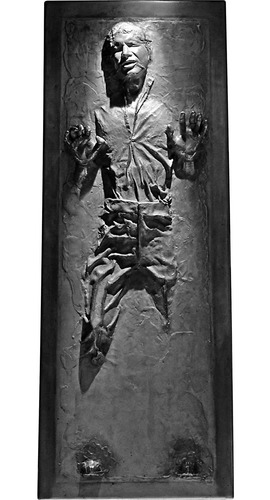 Han Solo In Carbonite  Etiqueta De Pared Extraíble De ...