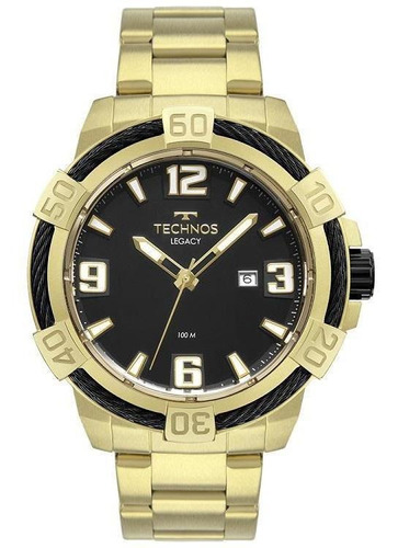 Relógio Masculino Technos Analógico Legacy Dourado 2317ad1p