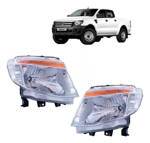 Par Opticos  Para Ford Ranger 2.5 2012 2014