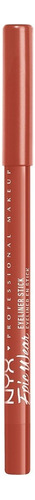 Delineador Epic Wear Liner Stick Hot Sauce Nyx Professional Color PRETTY POBLANO Efecto Mate