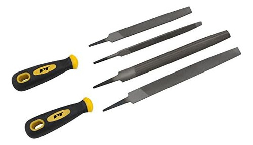 W5390  6-piece Set, 4 Files And 2 Handles