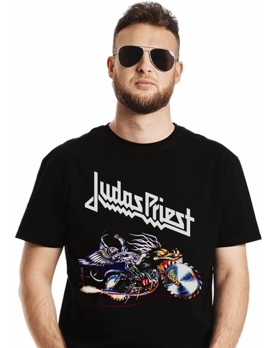 Polera Judas Priest Painkiller Metal Impresión Directa