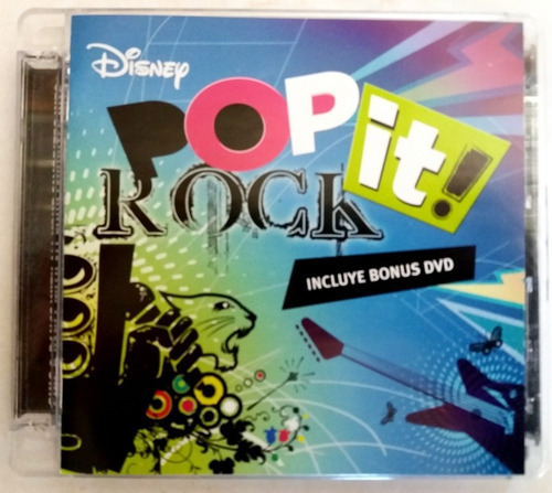 Disney Pop It Rock Cd+dvd Selena G Swift Cyrus Lovato Adams (Usado)