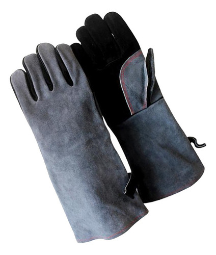 Guantes Para Aislamiento Al Horno Para Hornos De Gris Oscuro