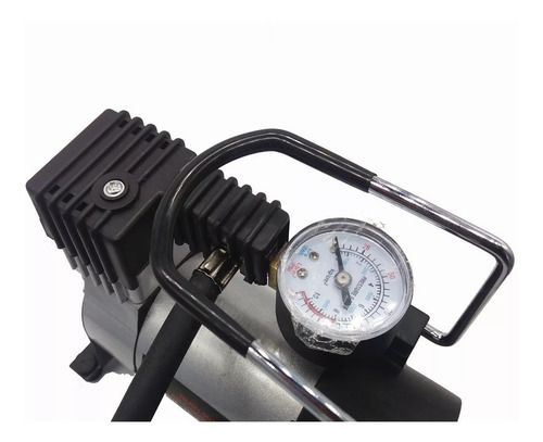 Mini Compressor Ar 12v Profissional Carro Onibus Suspensão 5
