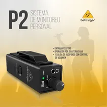 Comprar P2 Monitor In-ear Power Play 1 Canal Stereo Behringer