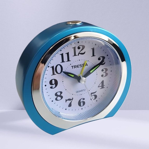 Reloj Despertador Tressa Mesa Analogo Modelo Dd788