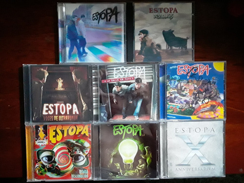 Estopa Discográfia Cd's Y Dvd