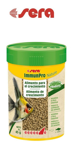 Sera Ração Para Peixes Immunpro Nature 45g