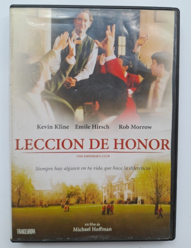 Pelicula Leccion De Honor - Dvd Original - Los Germanes