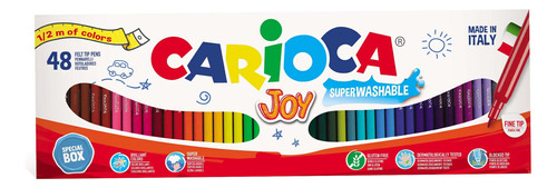 Marcador Escolar Carioca Joy X48 Liggo 41020