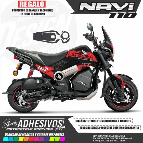 Calcomanias Honda Navi Personalizadas Kit De Stickers