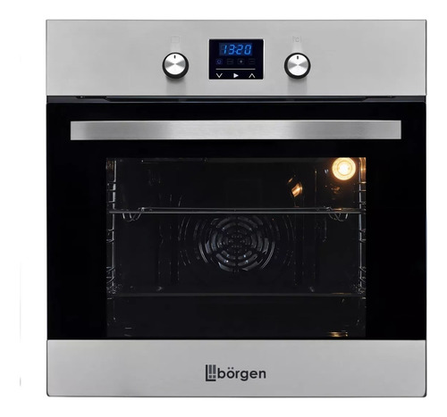 Combo Horno Electrico Empotrable Borgen 220 V 3400w + Anafe Electrico Empotrable Vitroceramico Borgen 4 Hornallas