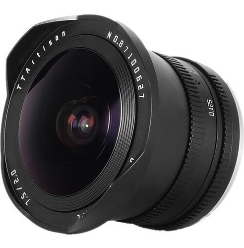 Lente Ttartisans 7.5mm F2 Fisheye M43 Mft Lumix Olympus Bmpc