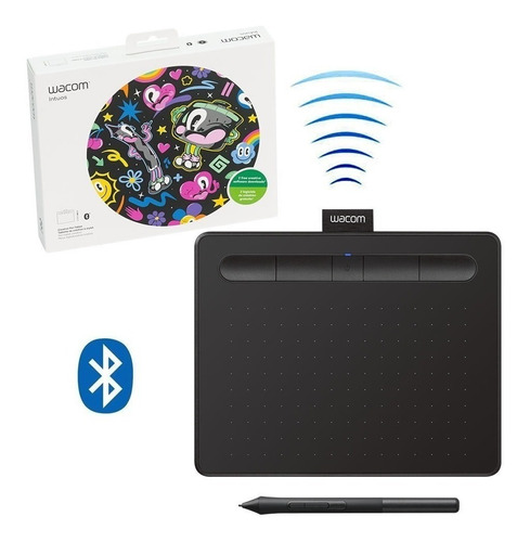 Tableta Digitalizadora Wacom Intuos Ctl-4100wl Wireless Bt