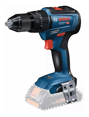 Atornillador Percutor Sin Carbones 18v Bosch Gsb18-50 Solo