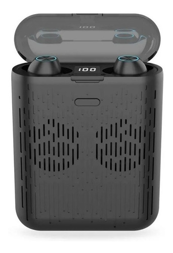 Imagen 3 de 7 de Auricular Telefunken Bth-900 Negro Bluetooth Larga Duración