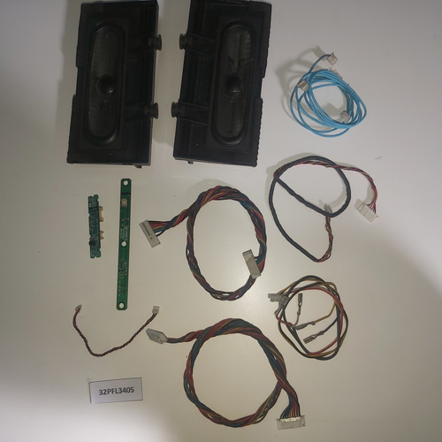 Flex Parlantes Cables Botonera Sensor Remo Philips 32pfl3405