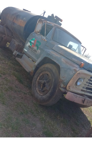 Camión Ford 600 C/motor Deutz 6 Y Regador Caldera C/perkins