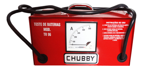 Testador De Bateria Caminhão Automotiva 12v Chubby Tr-96