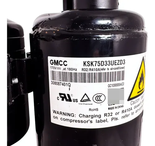 Compressor Inverter Ksk75d33uezd3 Ar Midea 38agvcc09m5 | MercadoLivre