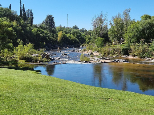 Bella Casa Con Fondo Al Río Balneario En Talahuasi, Exclusivo Y Con Mucho Potencial, Fabulosa