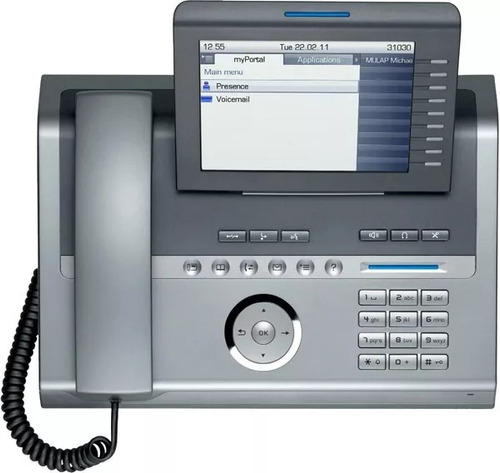 Telefone Ip S/ Fonte Openstage 80 Hfa / Sip - Unify Siemens