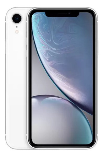 Apple iPhone XR (64 Gb) Branco + Cabo - Bat 100%