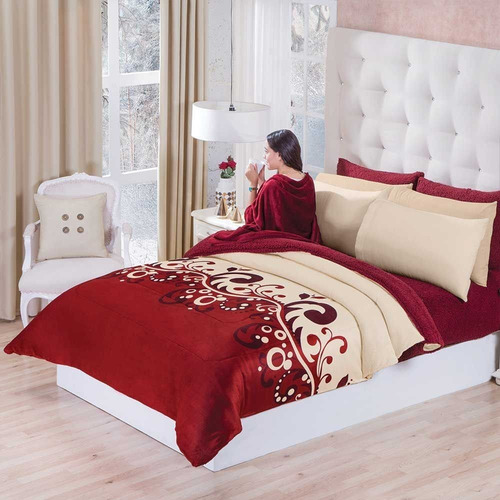 Cobertor Ozzy Calientito Alabeo King Size Concord