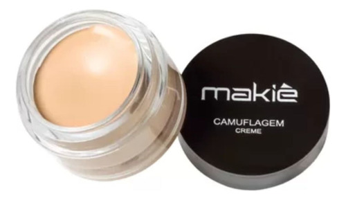 Corretivo Facial Camuflagem Creme Matte Makiê 17g Tom Canelle