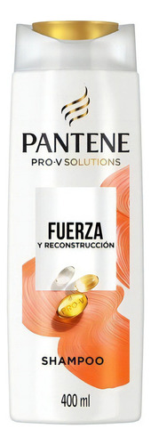  Shampoo Pantene Fuerza Reconstrucción Pro-v Solutions 400 Ml