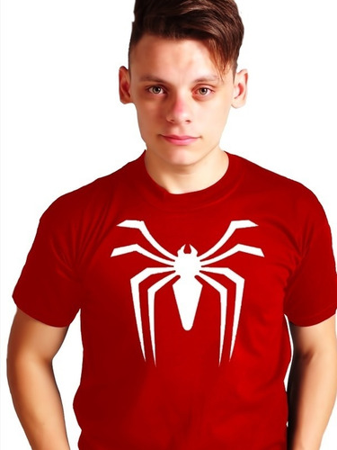 Remera Spiderman Ps4  #387 Marvel Comics