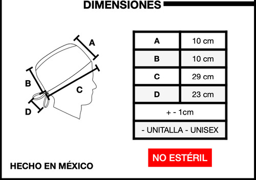 Gorro Quirúrgico Taag Estampado Comics Baby Yoda Estampado Unitalla