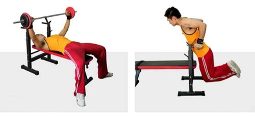 Banco De Pesas Ajustable Para Entrenamiento Con Pesas Y