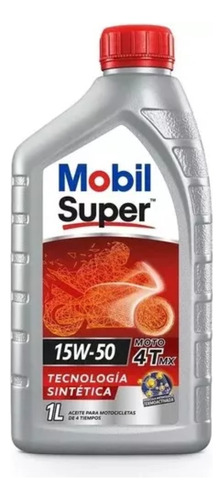 Aceite Mobil Super 15w50 4t Semi-sinterico 