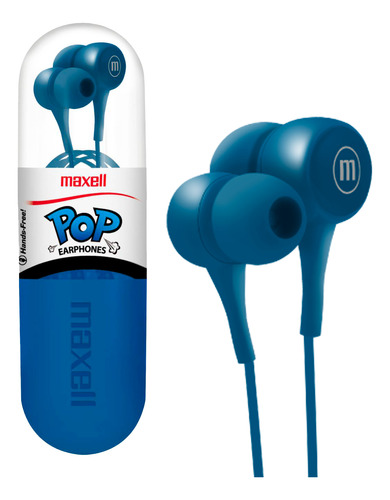 Audifonos Maxell Pop In-ear Manos Libres Anti-enredos 3.5mm