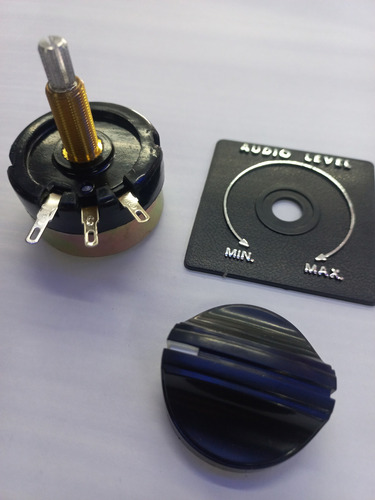 Potenciometro De Alambre 3pts 8ohms 15w Atenuador Gde C/per